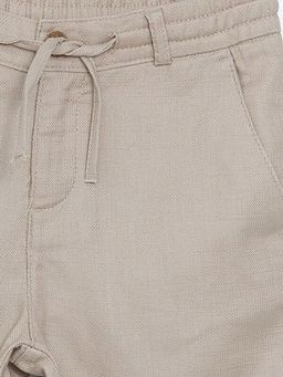 Beli Lastikli Keten G?r?n?ml? Erkek ?ocuk ?ort - Waikiki фото 2