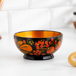 Салатник деревянный хохлома «Малый», 11×6 см