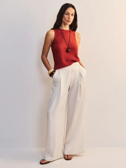 Майка прямого кроя с разрезом на спинке ZR2605023417-21 / Zarina  фото 2