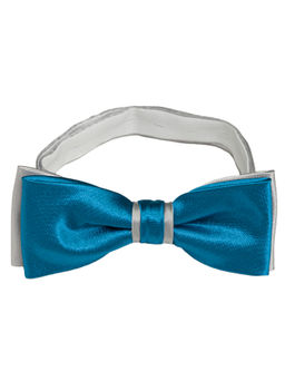 Галстук-бабочка мужской GREG Greg-poly 19-серо-голуб.1.200