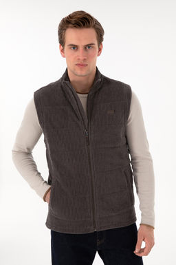 Мужской антрацитовый вязаный вязание кардиган скидка в корзине - U.s. polo assn фото 3