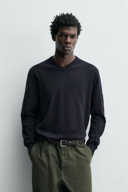 COTTON BLEND JUMPER - Zara фото 2