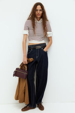 Bolso cruzado con nudos decorativos