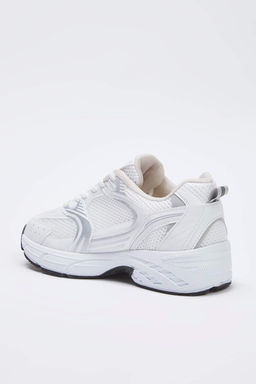 Beyaz Bagc?kl? File Kad?n Spor Ayakkab? TAKAW26SN00026 - Trendyolmilla фото 4