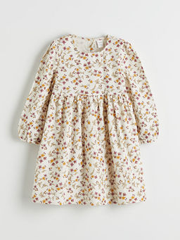 ?i?ekli K?z ?ocuk Elbise