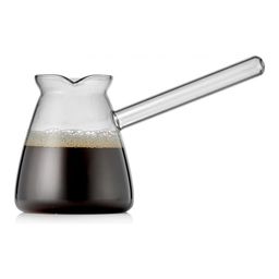 Турка стеклянная для кофе Walmer Classic, 0.65 л, цвет прозрачный  фото 3