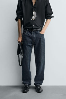 JEANS STRAIGHT FIT / Azul - Zara фото 2