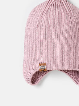 Шапка хлопковая однослойная Пудра 0+ - Bungly фото 3