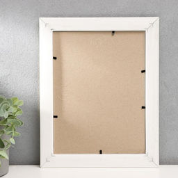 Фоторамка для фото 18×24 Luna, пластик, белый с золотом