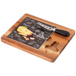 НАБОР ДЛЯ СЫРА LEFARD СЕКРЕТНЫЕ ИНГРЕДИЕНТЫ 2 ПРЕДМЕТА ЧЕРНЫЙ 25*20*2,5СМ  фото 3