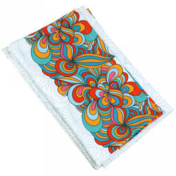 "Феерия света" Скатерть рогожка 120х145см, 191г/м2, хлопок 100%, "Домашняя мода" (Россия)