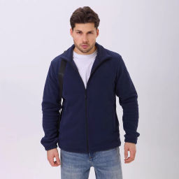 RODOS Толстовка на молнии мужская флис М-321 Синий  фото 2