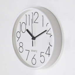 Часы настенные 20 см / E6051T6 /уп 60/ белые - Галеонтрейд фото 6