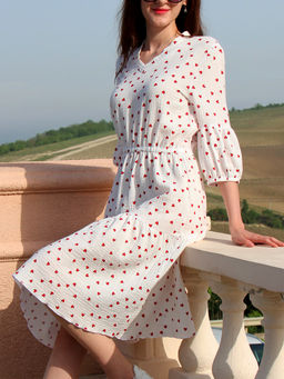 ПЛАТЬЕ ПЛ545 СЕРДЕЧКИ - Assana фото 2