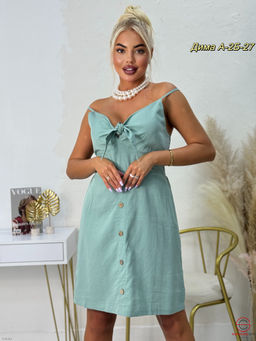 Платья-сарафан без рукавов