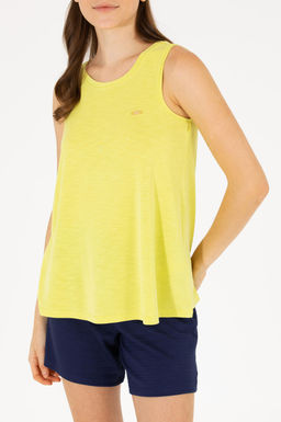 U. S. Polo Assn Женская неоново-желтая футболка без рукавов с круглым вырезом - U.s. polo assn фото 20