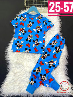 Тонкая пижама для мальчиков