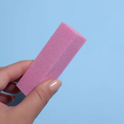 Цена за 10 шт. Баф наждачный для ногтей, четырёхсторонний, 9×2.5×2.5 см, МИКС