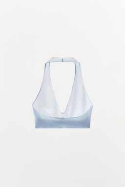 HALTER BRA WITH POLYAMIDE - Zara фото 16