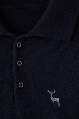 TRENDYOL MAN Lacivert Slim Fit Yunlu Polo Yaka Dugmeli Smart Triko Kazak TMNAW23KZ00238 - Trendyolmilla фото 26