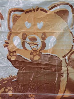 Декоративные пакеты на завязках "Little raccoon", 30 шт/рулон (45*40 см)