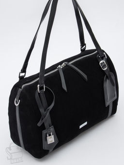 Сумка женская кожаная 8023-1S black Velina Fabbiano-Safenta