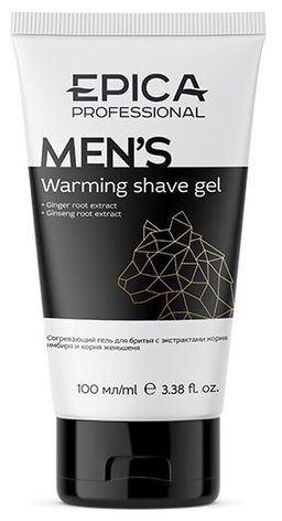 EPICA Professional Mens Согревающий гель для бритья, 100 мл  фото 2