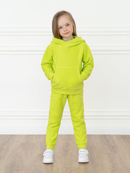Костюм детский флисовый салатовый 7043 г(ш) (110, 60)