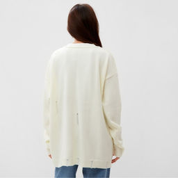 Кардиган с карманами женский MIST, молочный, onesize (44-48)