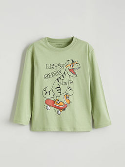 Bask?l? Erkek ?ocuk Ti??rt