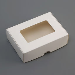 Цена за 5 шт. Коробка складная, с окном, белый, 14?10?4 см - UPAK LAND фото 2