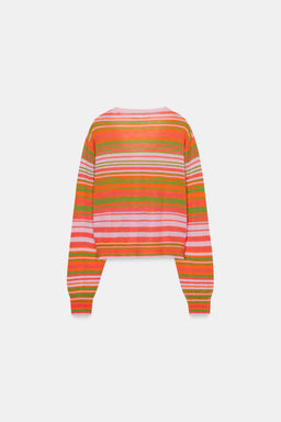 STRIPED CARDIGAN - Zara фото 6