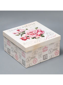 Набор коробок 10 в 1, упаковка подарочная, Шебби, 10?10?6?28?28?15 см