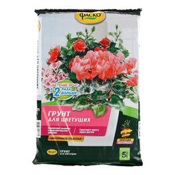 Цена за 2 шт. Почвогрунт Фаско Для цветущих Универсальный, 5 л