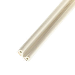 Уплотнитель резин.самокл.Р-проф. белый 9х5.5ммх 6м