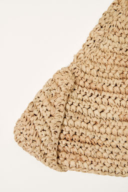 RAFFIA EFFECT LIMITED EDITION HAT