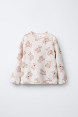 6-14 YEARS/ WARM BEAR PRINT PYJAMAS - Zara фото 2