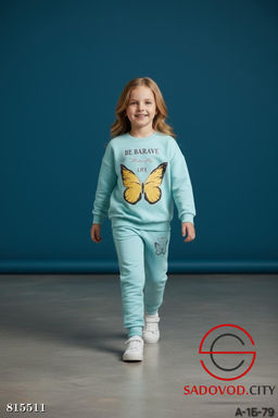 Костюм для девочки с бабочкой