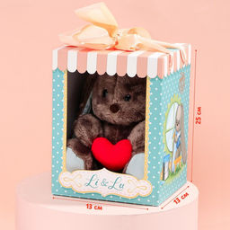 Мягкая игрушка «Влюблённый Lu», заяц, 25 см