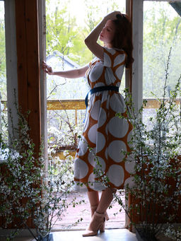 Платье белорусское летнее - Almond фото 6