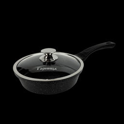 Сковорода 260мм Юбил. индукц. пласт/руч. с кр. (п/у), Ис8263юб