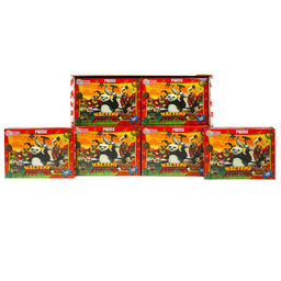 Puzzle 120 элементов "Мастера Кунг-Фу" (ш/к30327, 368072, "Умные игры")