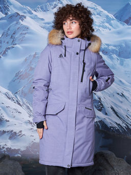 Женская зимняя мембранная парка Azimuth Глория 124/24006_7 Сладкий Лавандовый  фото 9
