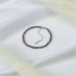 Браслет из Раухтопаза 18,5 см +