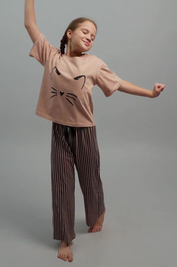 Хлопковая пижама для девочки Happyfox