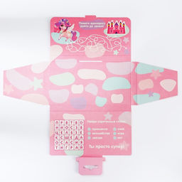 Подарочный набор, в чемоданчике: заколка и блок листов  Волшебный Подарочный набор, с единорогом - Artfox фото 3