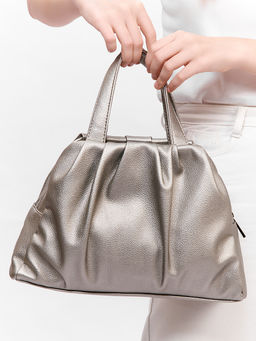 LACCOMA сумка София-бронзовый эко кожа хлопок  фото 5