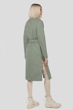 Пальто женское демисезонное (пояс) - El podio фото 5