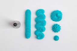 S-CHIEF SHF-0094 Кондитерская насадка d основания 18 мм нержавеющая сталь 1 шт № 06 французская звезда