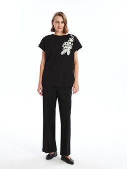 Bisiklet Yaka Nak??l? Kad?n Bluz